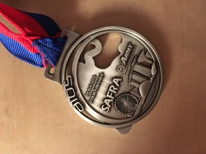 The finisher medal
