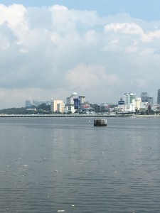 View from the jetty