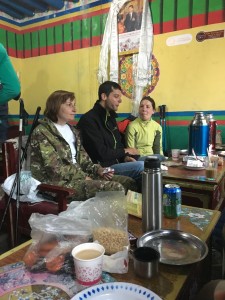 Morning Breakfast at the Monastery Kitchen